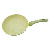 Сковорода для жарки WHITE STONE 24x5.1 см с каменным антипригарным покрытием (AL-4982.24) На фото Сковорода для жарки WHITE STONE 24x5.1 см с каменным антипригарным покрытием (AL-4982.24)