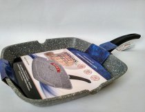 Сковорода-гриль Bohmann 28 х 28 см (1001-28 ВН MRB) На фото Сковорода-гриль Bohmann 28 х 28 см (1001-28 ВН MRB)