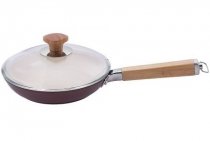 Сковорода Krauff Tabacco 24 х 4.8 см с керамическим покрытием (25-45-051) На фото Сковорода Krauff Tabacco 24 х 4.8 см с керамическим покрытием (25-45-051)