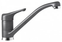 Кухонный смеситель Schock Neos Inox-12 серый (54200012) На фото Кухонный смеситель Schock Neos Inox-12 серый (54200012)