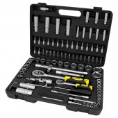 На фото Набор бит и насадок торцевых Sigma ¼" ½" 94шт CrV mid (6003761)