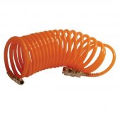 На фото Шланг Intertool спиральный с быстроразъемным соединением 10м (PT-1704)