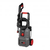 На фото Мойка высокого давления Intertool 1400 Вт, 5.5-6.5 л/мин, 80-110 бар, шланг 5 м (DT-1513)