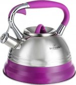 На фото Чайник со свистком Bohmann 3 л (BH 9921 Violet)