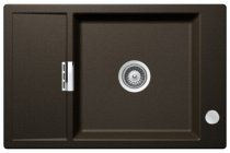 На фото Кухонная мойка Schock Mono D100 Xs Bronze-87 (53036087)