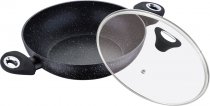 Сковорода вок Bergner Galaxy 28 см (BG-8416-MBB) На фото Сковорода вок Bergner Galaxy 28 см (BG-8416-MBB)