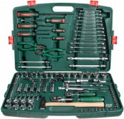 На фото Набор инструмента Hans 1/4"DR 4-14мм и 1/2"DR 10-32 мм, 109 предметов (TK-109)