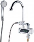 Проточный водонагреватель Aquatica JZ для ванны гусак ухо на гайке (JZ-6C141W) На фото Проточный водонагреватель Aquatica JZ для ванны гусак ухо на гайке (JZ-6C141W)