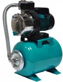 На фото Станция Aquatica/Leo 1.1кВт Hmax 46м Qmax 70л/мин 24л (775318/24)