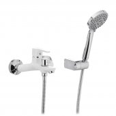 На фото Смеситель для ванны IBERGRIF SQUARE M13222W (IB0033)