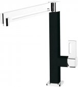 Кухонный смеситель Schock Aquamill Puro-84 черный (71200084) На фото Кухонный смеситель Schock Aquamill Puro-84 черный (71200084)