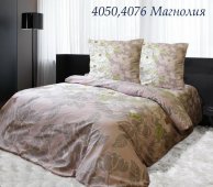 На фото Комплект постельного белья Руно Магнолия 143х215 см 4шт Полуторный Бежевый (1.114Б_4050 Магнолія)