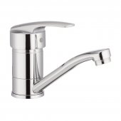 Смеситель для кухни Haiba AGAT 555 (излив 15 см) (HB0010) На фото Смеситель для кухни Haiba AGAT 555 (излив 15 см) (HB0010)