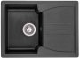 На фото Кухонная мойка Granado Salamanka Black shine (0601)