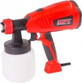 На фото Краскопульт Mastertool 400 Вт 700 мл, 60 DIN/сек, 1.8-2.6 мм, 700 мл/мин, 1.5-2.5 бар (MESG4003)