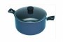 На фото Кастрюля Pyrex Gusto 24 см / 4.6 л с крышкой (GU24AE3)