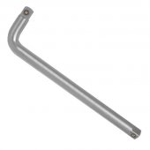 Вороток L-образный Intertool 1/2", 280мм CrV (ET-1029) На фото Вороток L-образный Intertool 1/2", 280мм CrV (ET-1029)