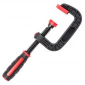 На фото Струбцина Intertool тип "C" 2",50мм, нейлоновая (HT-6011)