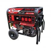 На фото Генератор бензиновый Intertool 5.5 кВт., 13 л.с., 4-х тактный (DT-1155)