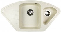 На фото Мойка для кухни Idis Corner Idis 130 Snow