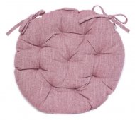 На фото Подушка для стула Прованс Bohema Wine D-40 см Розовая (.006324)