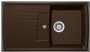 На фото Кухонная мойка Schock Lotus D100 Chocolate-86 (54145086)