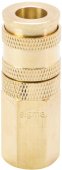 Соединение быстросъемное усиленное Sigma с фиксатором FT 1/4" (латунь) (7021641) На фото Соединение быстросъемное усиленное Sigma с фиксатором FT 1/4" (латунь) (7021641)