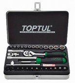 На фото Набор инструмента Toptul 1/4" 32ед. (GCAD3204)