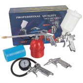 На фото Набор покрасочный пневматический Auarita 5 шт (5PCS-2)