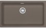 На фото Кухонная мойка Franke Kubus KBG 110-70 Шторм (125.0499.035)