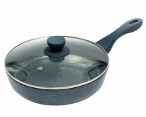 Сковорода Maxmark с гранитным покрытием 24 см (MK-FP4324G) На фото Сковорода Maxmark с гранитным покрытием 24 см (MK-FP4324G)