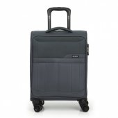 На фото Чемодан Gabol Roma (S) Grey (926185)