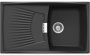 На фото Кухонная мойка Schock Venus D100 Onyx-10 (30045010)