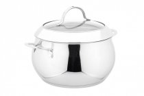 На фото Кастрюля Vinzer 24 см / 6.8 л Grand Majestic Glossy series (89164)