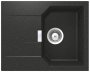 На фото Кухонная мойка Schock Manhattan D100 Xs Onyx-10 (22034010)