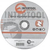 Круг отрезной Intertool по металлу 180*2.0*22.2мм (CT-4014) На фото Круг отрезной Intertool по металлу 180*2.0*22.2мм (CT-4014)