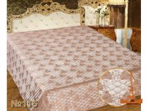 На фото Покрывало Love you Жаккард 115 200х220 см Бежевое