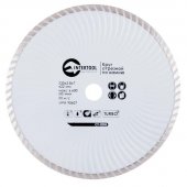 На фото Диск отрезной Intertool Turbo, алмазный 230мм, 16-18% (CT-2005)