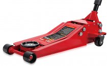 На фото Домкрат гидравлический подкатной Vitol 2.5 т 75-515 мм 34 кг (T830026)