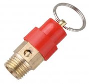 На фото Предохранительный клапан Intertool для компрессора 1/4" (PT-5002)