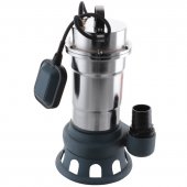 На фото Насос дренажно-фекальный GRANDFAR WQS 1100 в корпусе из нерж стали (GF1399)