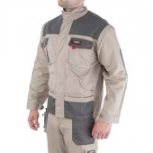 На фото Куртка рабочая Intertool 2 в 1, 100 % хлопок, плотность 180 г/м2, XXXL (SP-3036)