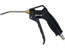 На фото Пистолет пневматический продувочный Yato с соплом 110 мм 1/4 " 0.8 MPa (YT-23731)