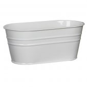 На фото Горшок для цветов Time Eco 11 см белый (8718861041606)