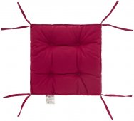 На фото Подушка на стул DOTINEM COLOR лиловая 40х40 (борт 5см)  (213109-8)