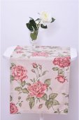 На фото Скатерть-дорожка Прованс Large Pink Rose 40х120 см (.003650)