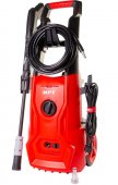 На фото Мойка высокого давления Mastertool 140 Bar, 1800 Вт, 6-7 л/мин, пенная насадка (MHPW1803)