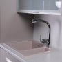На фото Кухонная мойка Fancy Marble (Буль-Буль) АRIZONA 600х500x215 песочная(105067001)