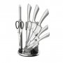 На фото Набор ножей Berlinger Haus Stainless steel Perfect Kitchen Line 8 предметов  (BH-ST 8 S)