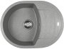 На фото Кухонная мойка Idis Cappa Fashion Gray 310